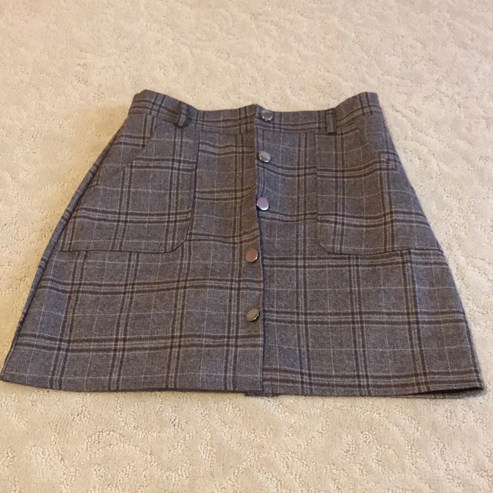 Plaid skirt